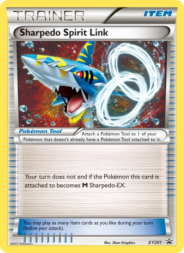 Sharpedo Spirit Link #XY201 — XY Promos