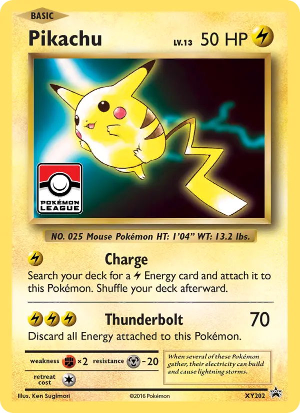 Pikachu #XY202 — XY Promos