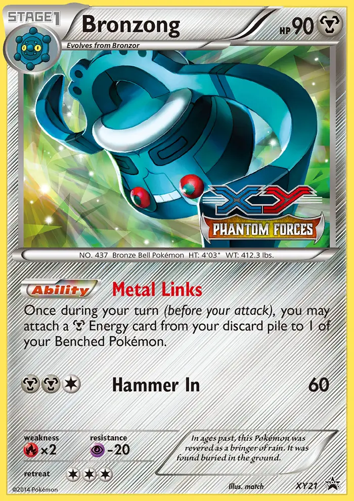 Bronzong #XY21 — XY Promos