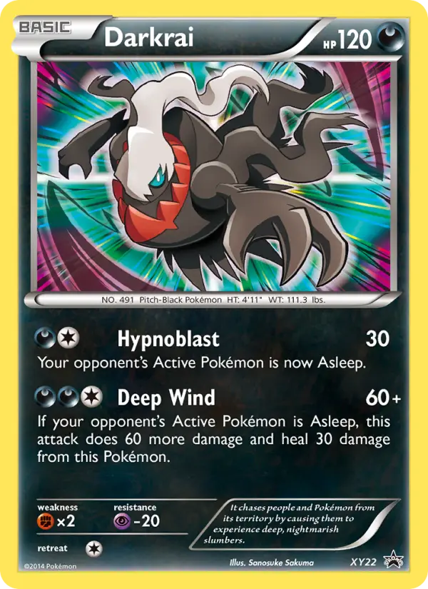 Darkrai #XY22 — XY Promos