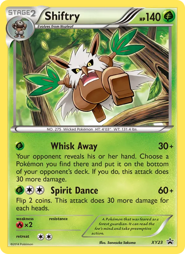 Shiftry #XY23 — XY Promos