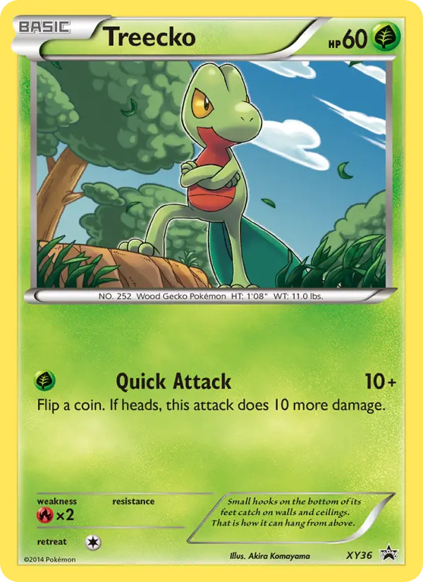 Treecko #XY36 — XY Promos