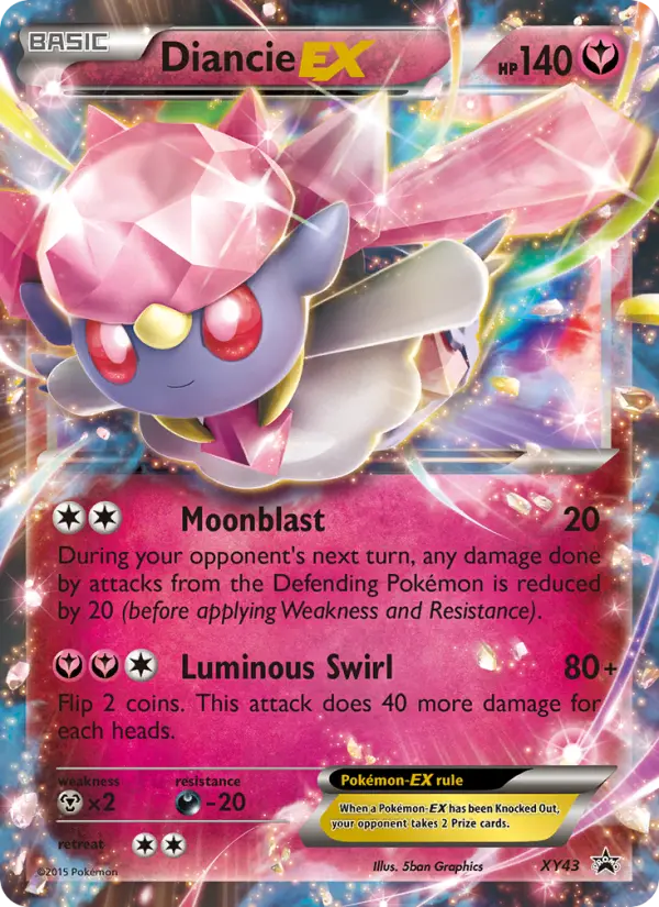 Diancie EX #XY43 — XY Promos