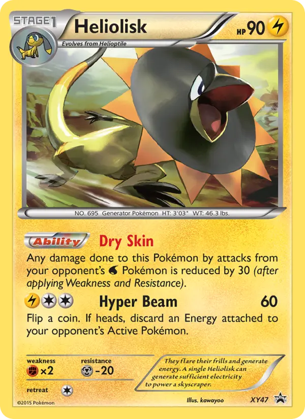 Heliolisk #XY47 — XY Promos