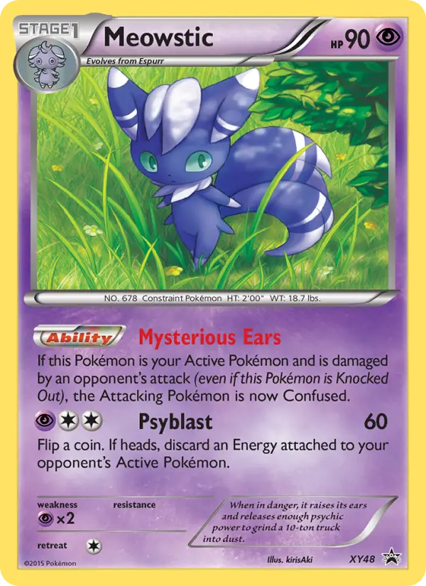 Meowstic #XY48 — XY Promos
