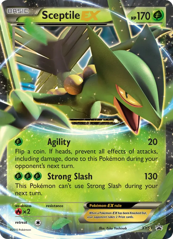 Sceptile EX #XY53 — XY Promos