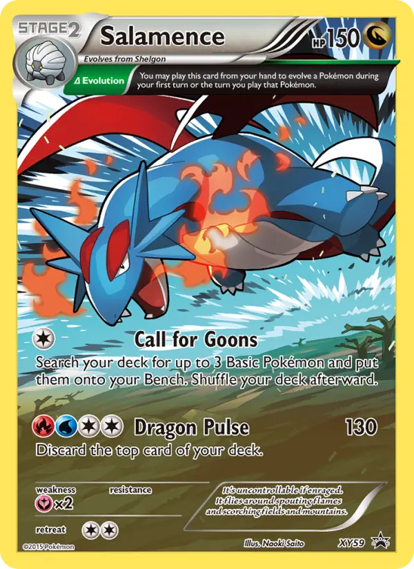 Salamence #XY59 — XY Promos