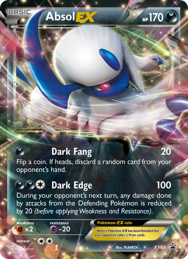 Absol EX #XY62 — XY Promos
