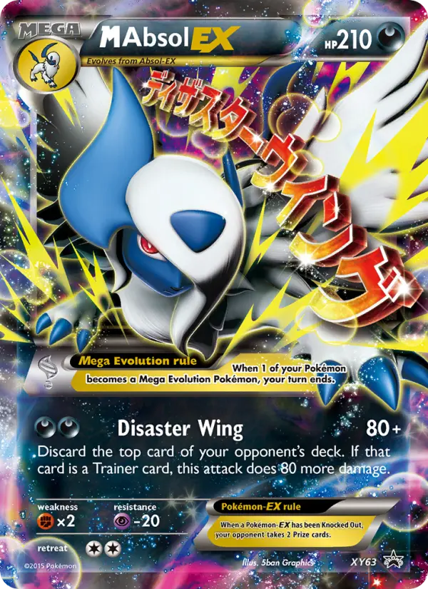 M Absol EX #XY63 — XY Promos