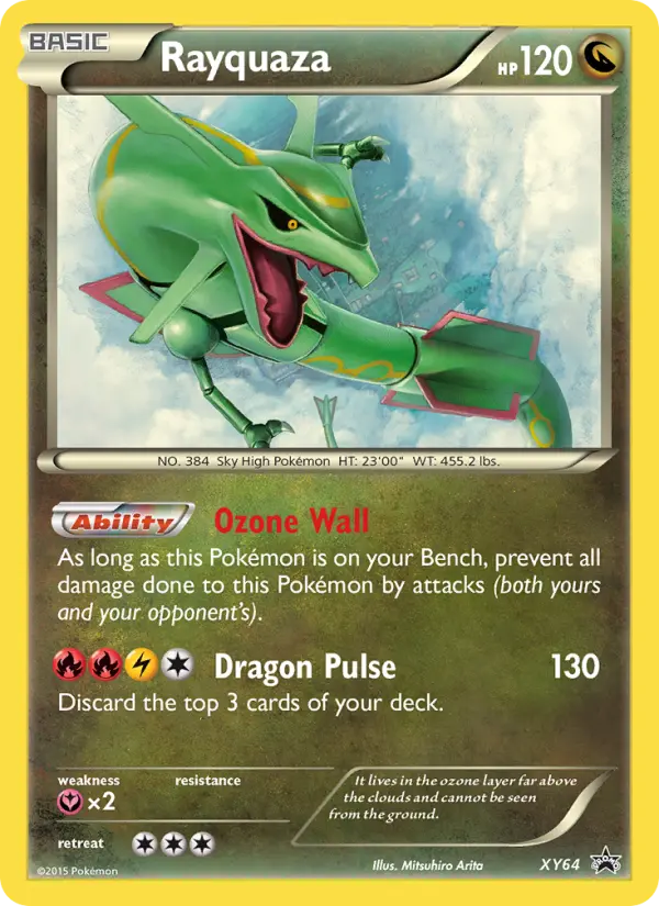 Rayquaza #XY64 — XY Promos