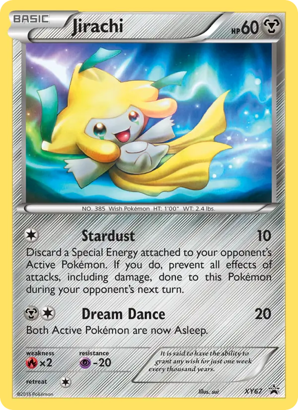 Jirachi #XY67 — XY Promos