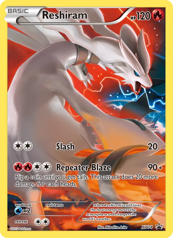Reshiram #XY74 — XY Promos