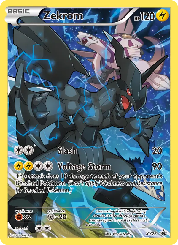 Zekrom #XY76 — XY Promos