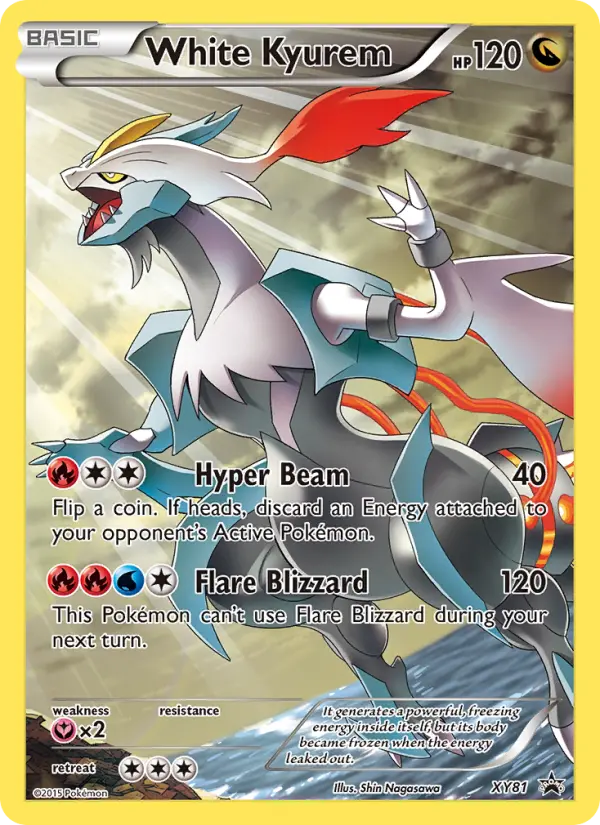 White Kyurem #XY81 — XY Promos