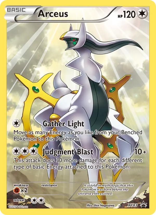 Arceus #XY83 — XY Promos