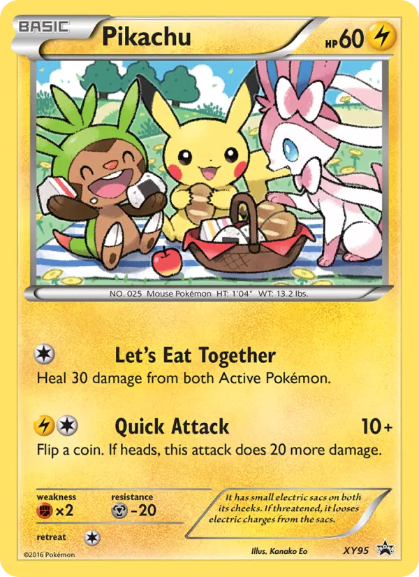 Pikachu #XY95 — XY Promos