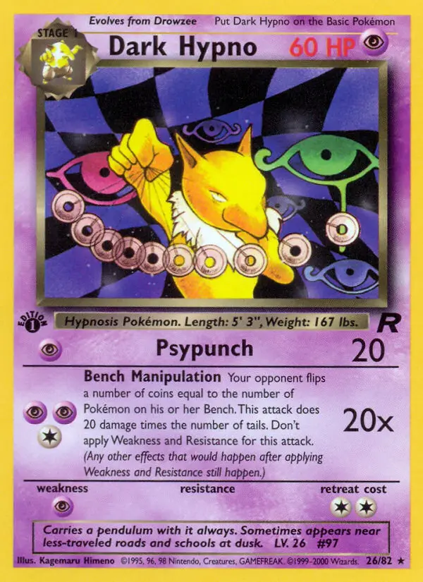 Dark Hypno #26 — Team Rocket