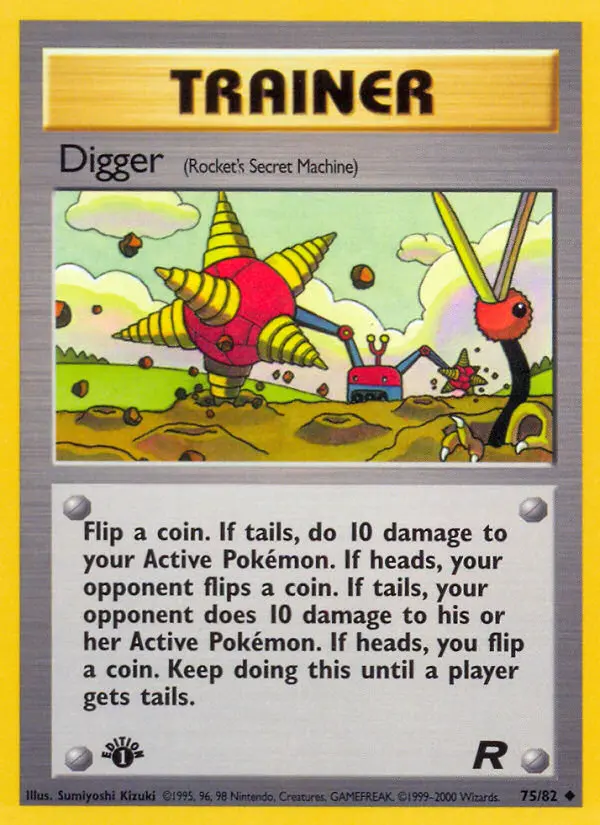Digger #75 — Team Rocket