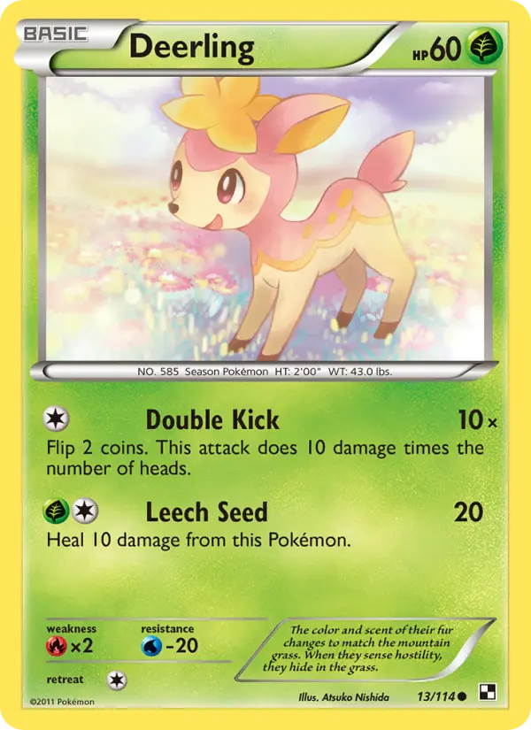 Deerling #13 — Black & White