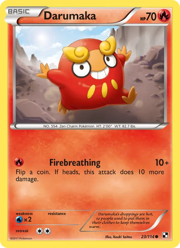 Darumaka #23 — Black & White