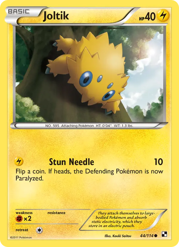 Joltik #44 — Black & White
