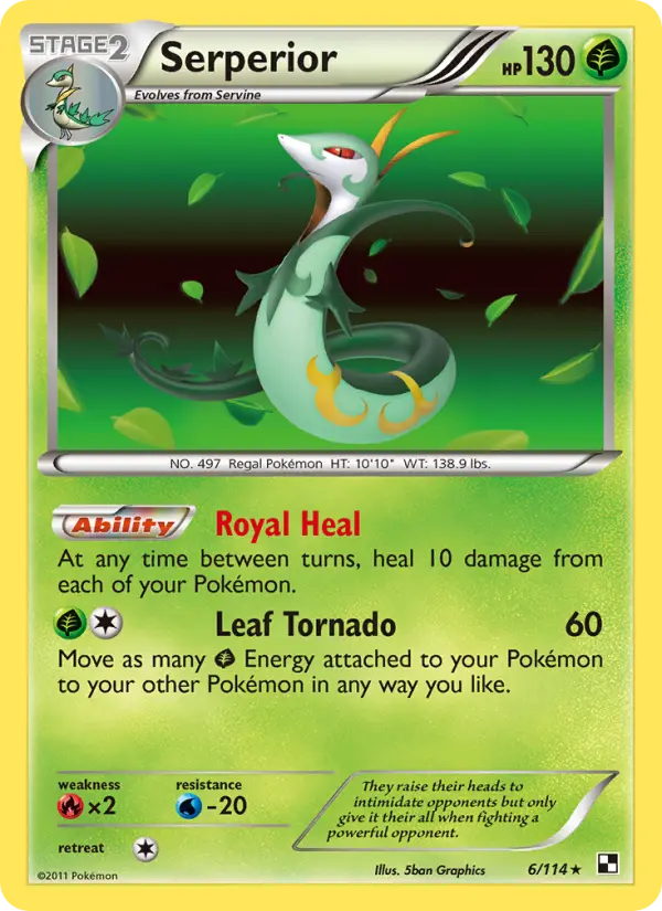 Serperior #6 — Black & White