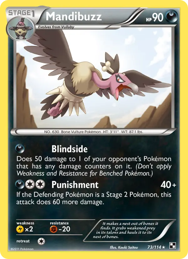 Mandibuzz #73 — Black & White