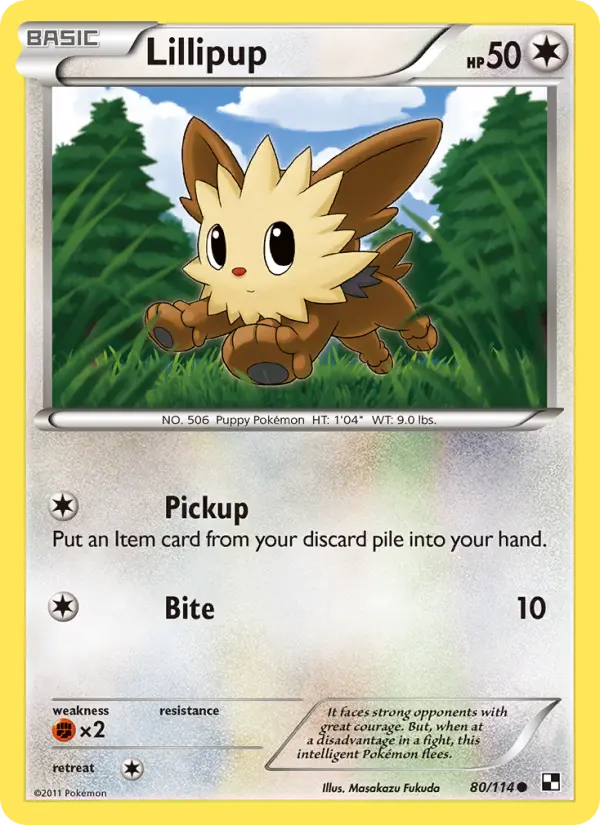 Lillipup #80 — Black & White