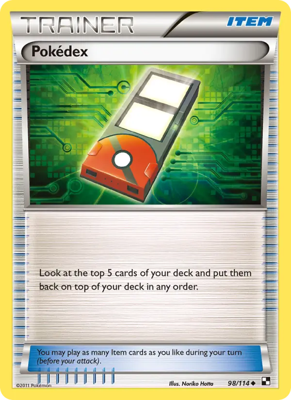 Pokédex #98 — Black & White