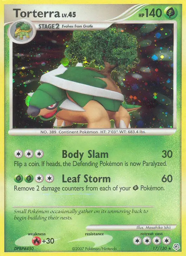 Torterra #17 — Diamond & Pearl