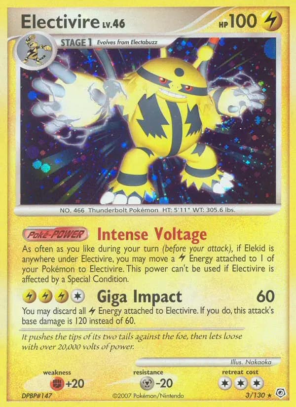 Electivire #3 — Diamond & Pearl