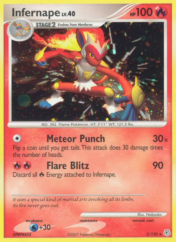 Infernape #5 — Diamond & Pearl
