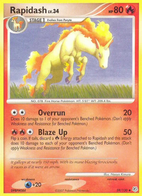 Rapidash #59 — Diamond & Pearl