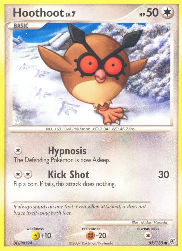 Hoothoot #85 — Diamond & Pearl