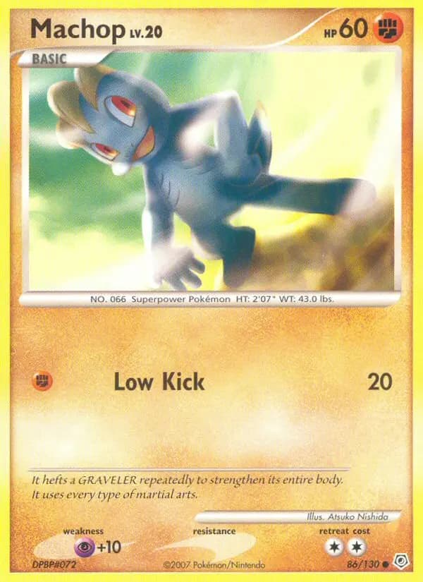 Machop #86 — Diamond & Pearl