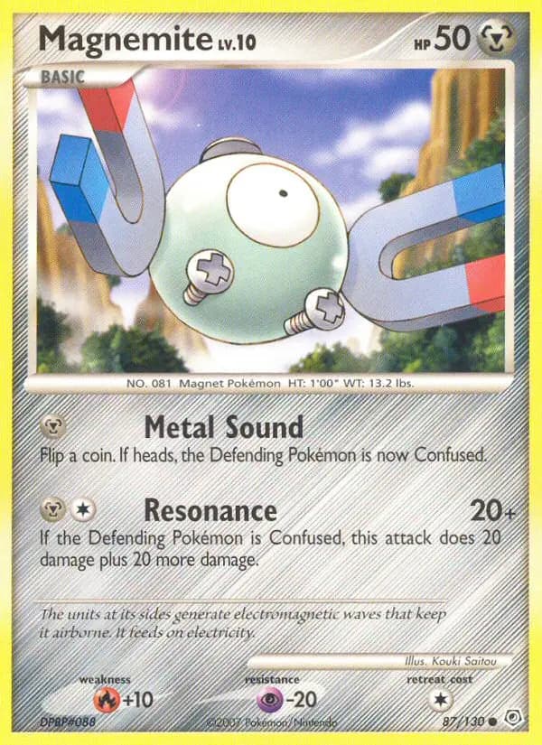Magnemite #87 — Diamond & Pearl