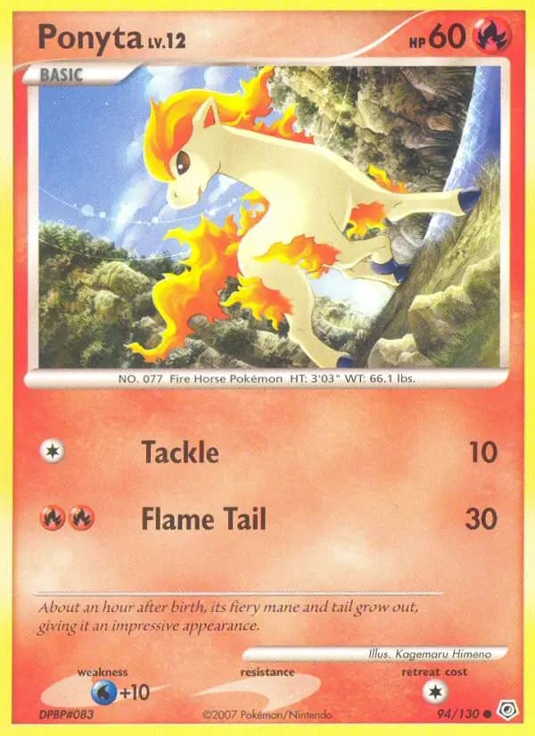 Ponyta #94 — Diamond & Pearl