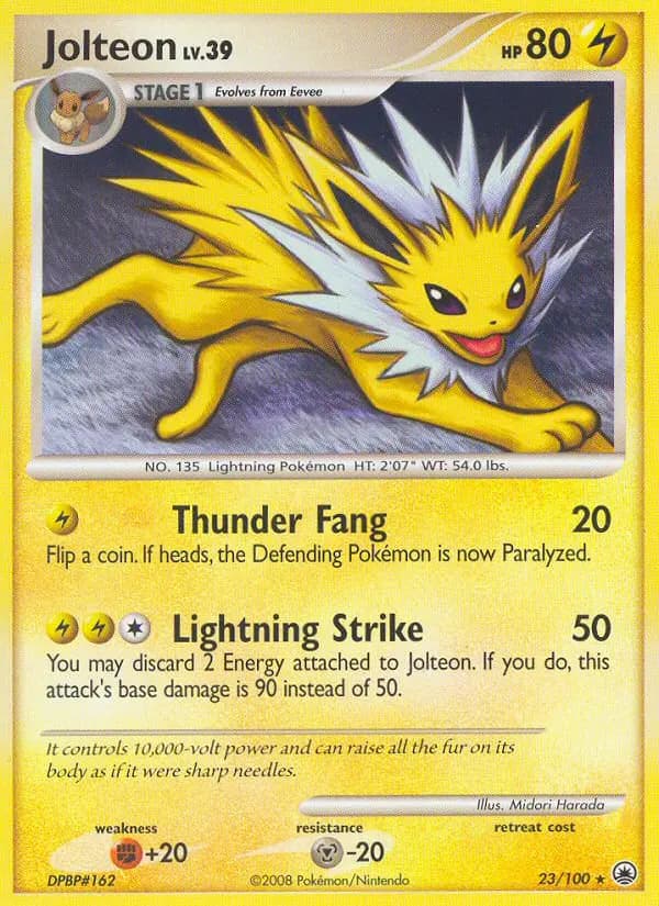 Jolteon #23 — Majestic Dawn