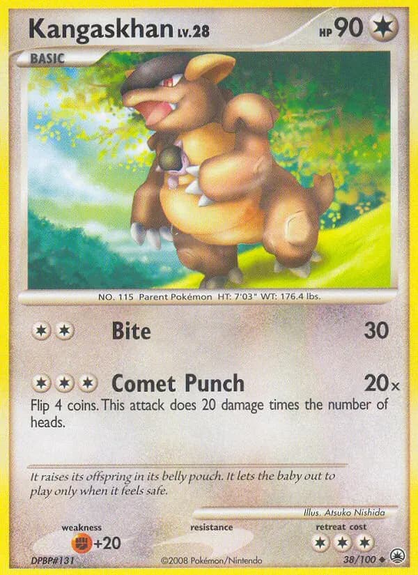 Kangaskhan #38 — Majestic Dawn