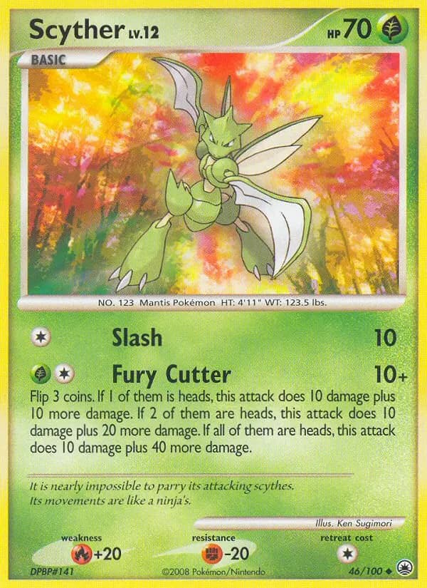 Scyther #46 — Majestic Dawn