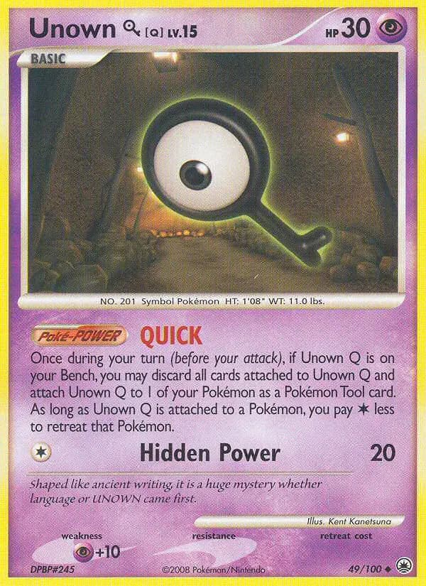 Unown Q #49 — Majestic Dawn