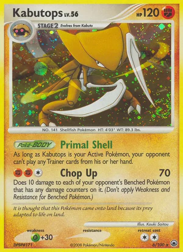 Kabutops #6 — Majestic Dawn