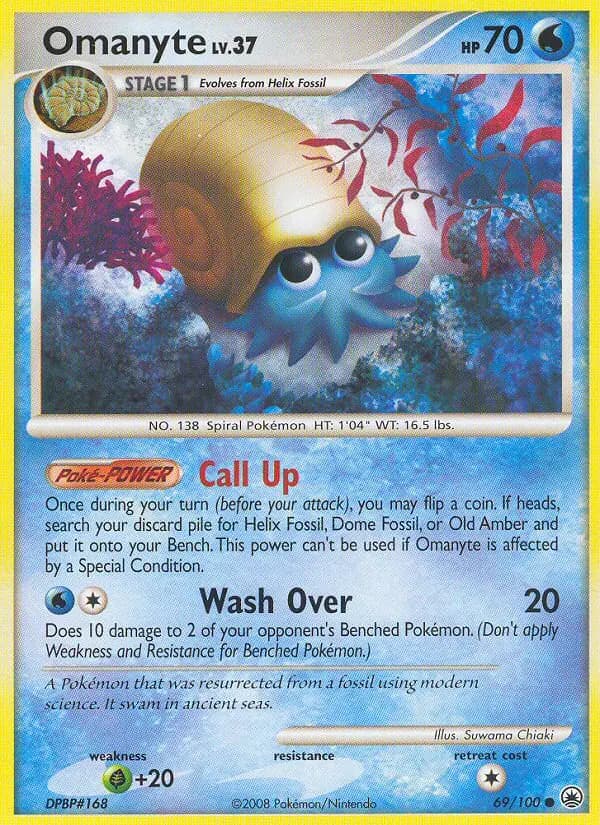 Omanyte #69 — Majestic Dawn