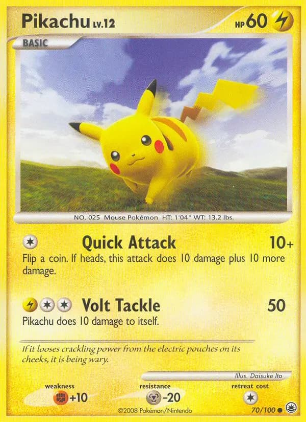 Pikachu #70 — Majestic Dawn