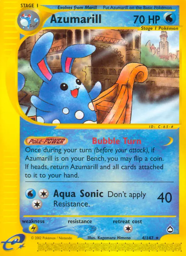 Azumarill #4 — Aquapolis