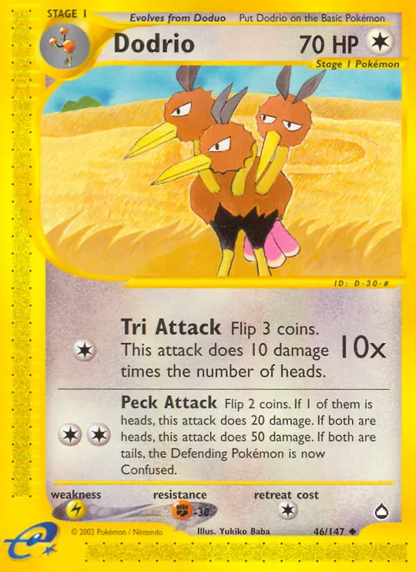 Dodrio #46 — Aquapolis