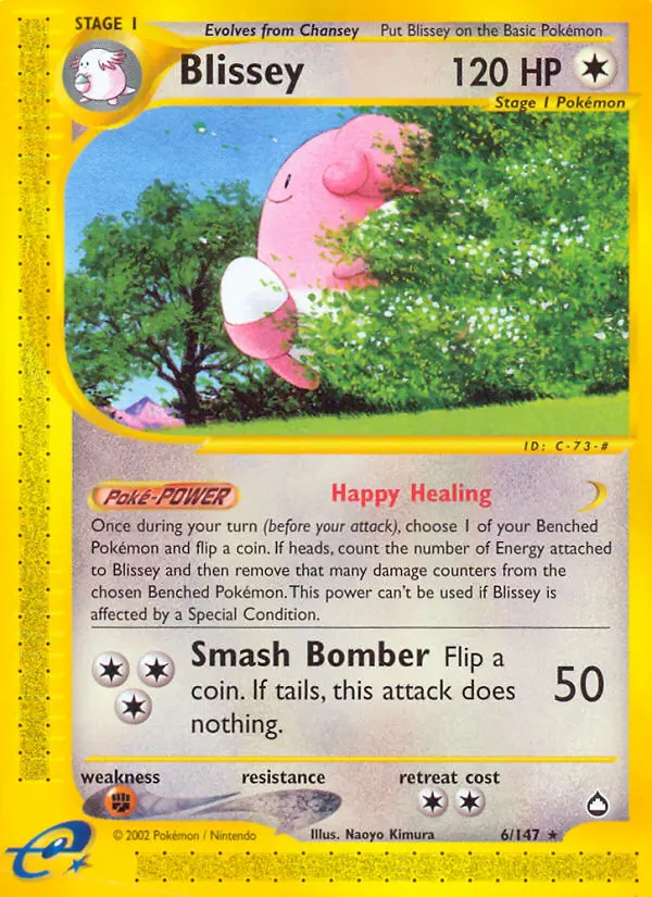 Blissey #6 — Aquapolis