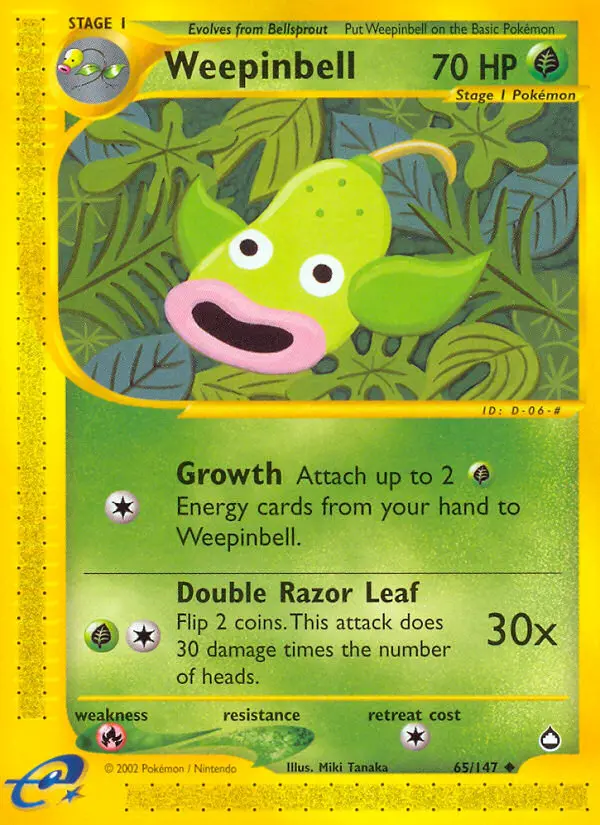 Weepinbell #65 — Aquapolis
