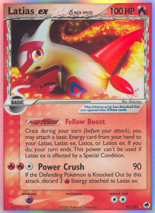Latias ex δ #095 — Dragon Frontiers