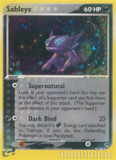 Sableye #10 — Sandstorm